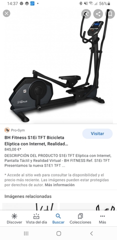 Venta Eliptica Bh S1ei En Stock