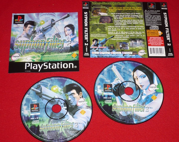 SYPHON FILTER 2 - CONSPIRACION MORTAL (PAL) - DISC