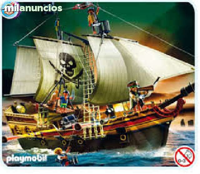 barcos de playmobil piratas