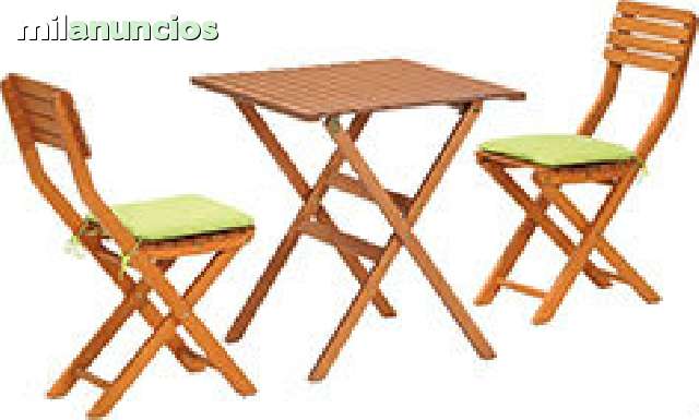 Mesa Plegables De Madera