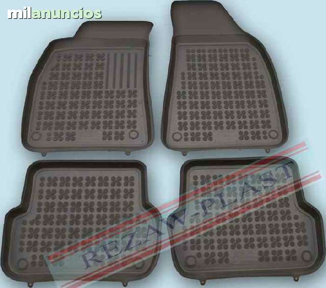 Alfombrillas de goma a medida para Audi A3 Sportback desde 2004 tipo cubeta 3D