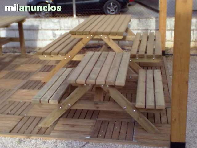 MIL ANUNCIOS.COM - Muebles de madera para jardin y casa