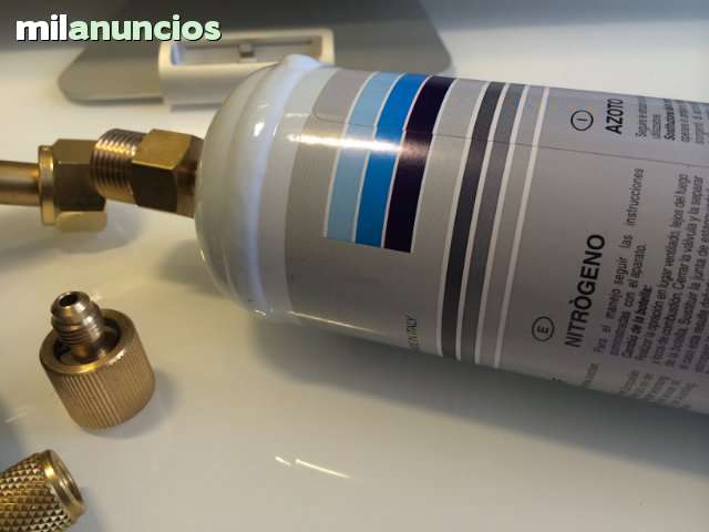Cartucho recambio de nitr/ógeno en botella desechable