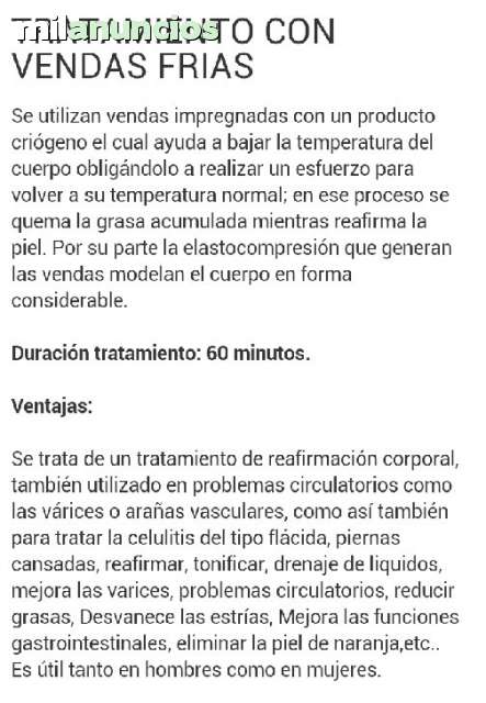 Piernas frías para fluido