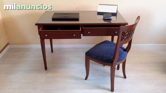 MIL ANUNCIOS.COM - Escritorio madera maciza 20%