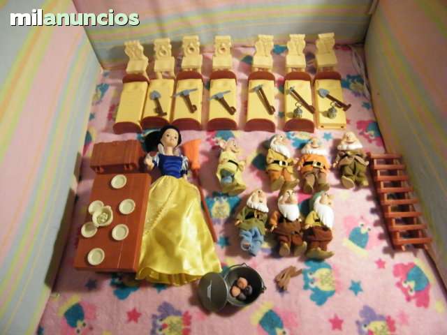 casa blancanieves 7 enanitos juguete