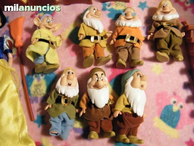 casa blancanieves 7 enanitos juguete