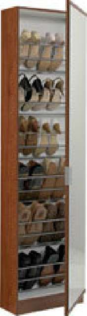 MIL ANUNCIOS.COM - Armario zapatero con espejo marrón