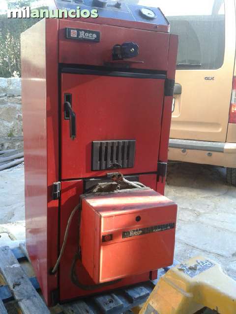 MIL ANUNCIOS.COM - Caldera P30/5 Roca Mixt de leña y gasoil