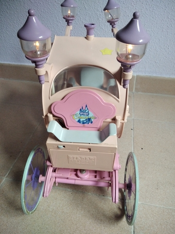 carroza barbie cenicienta