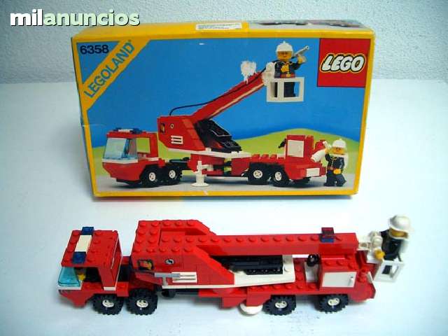 coche bomberos lego