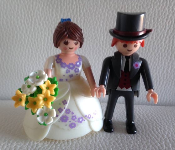 playmobil novios boda