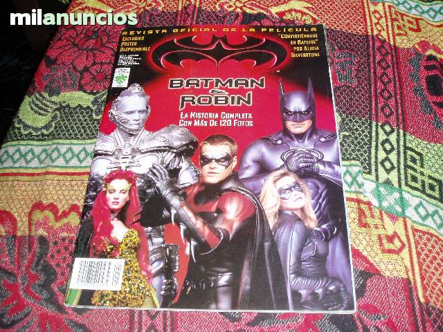 Milanuncios - batman y robin, la revista oficial 1997