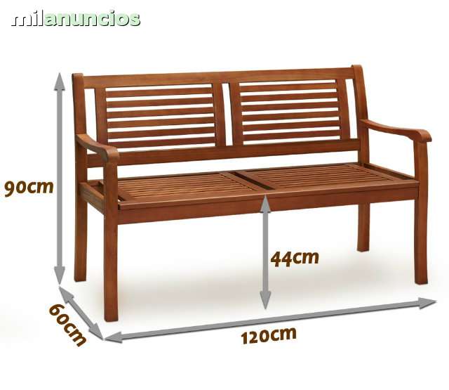 MIL ANUNCIOS.COM - Banco jardin madera eucalipto nuevo