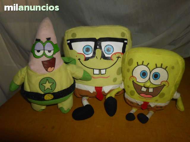 peluches de bob esponja