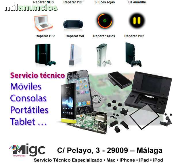 MIL ANUNCIOS.COM - ReparaciÓn de consolas mÁlaga