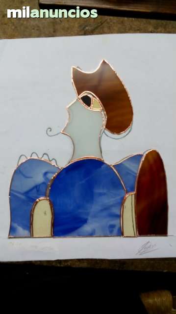 MIL ANUNCIOS.COM - Figuras en vidrio, don quijote