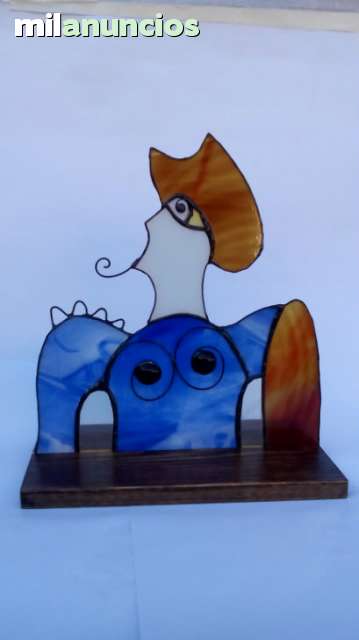 MIL ANUNCIOS.COM - Figuras en vidrio, don quijote