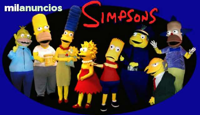 muñecos simpsons