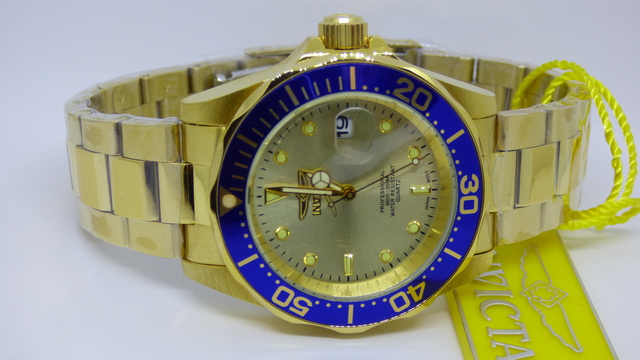 explotar historia Canberra Milanuncios - Reloj invicta pro diver quartz gold 18 k