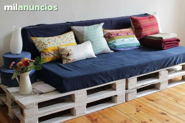 MIL Sofas de palets, exterior e interior