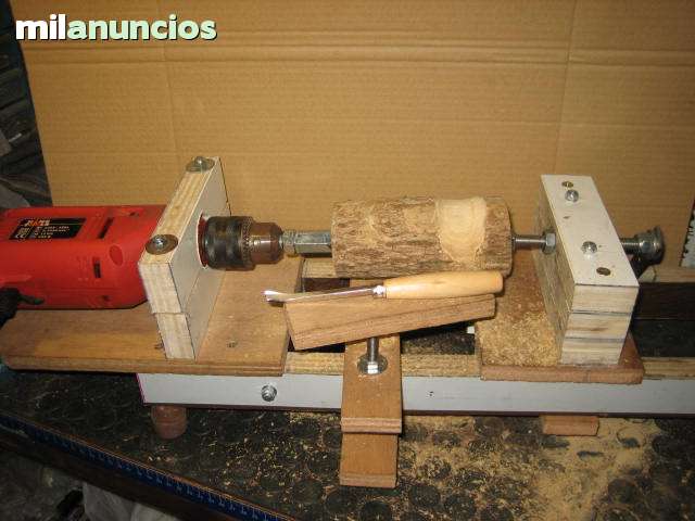 MIL ANUNCIOS.COM - Torno artesano madera 50cm capacidad