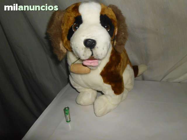 peluche perro san bernardo