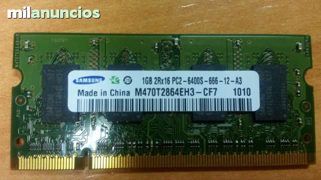 Milanuncios 2rx16 Pc2 6400s 666 12 Informatica Ordenadores Y Componentes De Segunda Mano Baratos