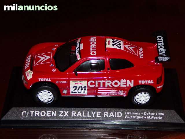 Solido Club 1/18 Citroën ZX Rallye Raid – N°34 Rouge – Réf 9003 – Comme Neuve En Boîte