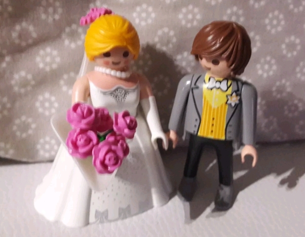 playmobil duo pack novios