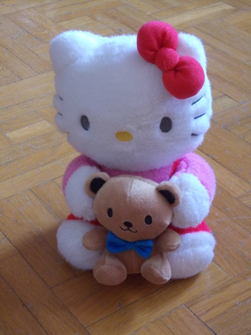 peluches de kitty