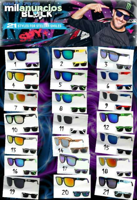 MIL ANUNCIOS.COM Gafas sol SPY+ ken block MIL ANUNCIOS.COM SPY+ Ken Block gafas sol