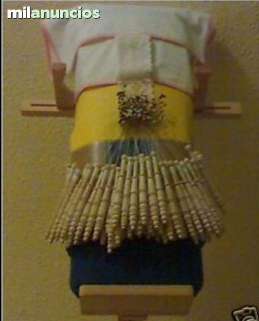 OFERTON 50 UNIDADES BOBBIN LACE. 50 BOLILLOS WATAMBU CON PUNTA LOTE 14 cm