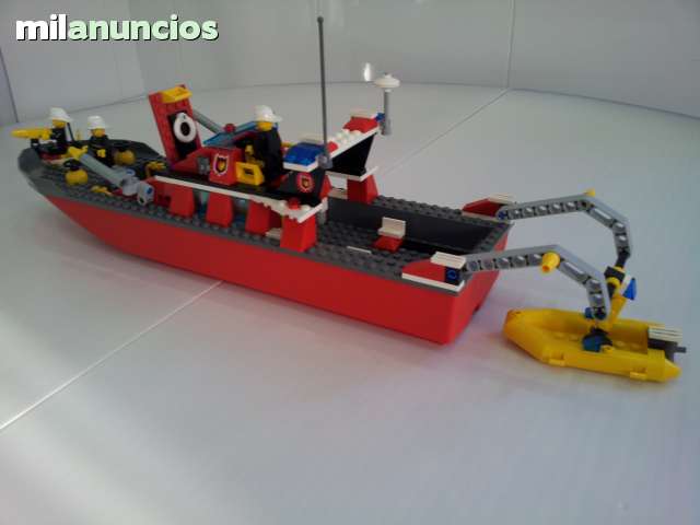 lego city barco de bomberos