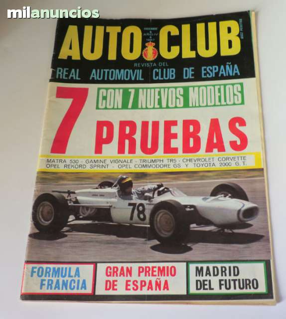 Milanuncios - Revista Auto Club Diciembre 1967