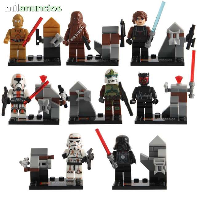 muñecos lego star wars