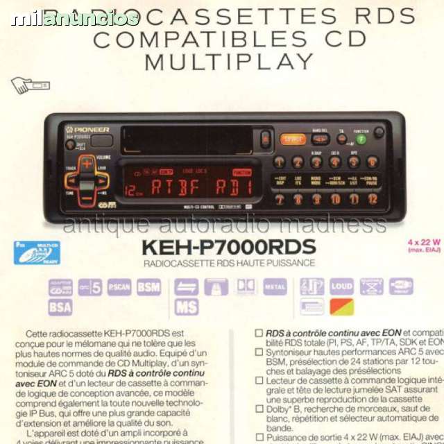 MIL ANUNCIOS.COM - Autorradio pioneer keh p7000rds