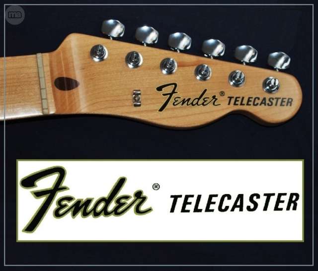 MIL Fender telecaster decal