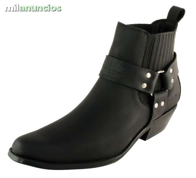 botines vaqueras hombre