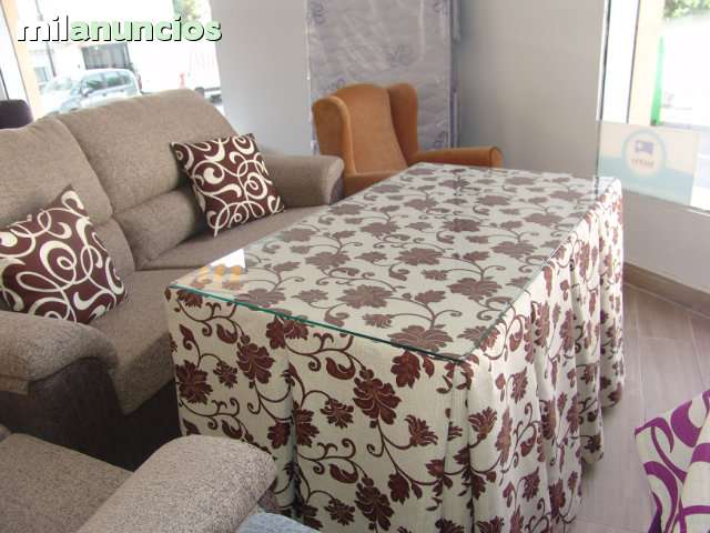 MIL ANUNCIOS.COM - Mesa camilla completa ropa 12 fuelles