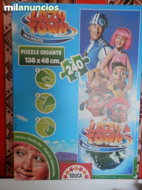 juegos de lazy town rompecabezas