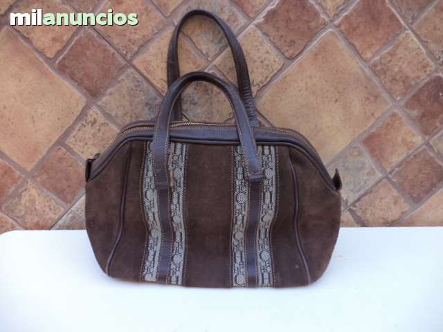 Milanuncios - bolso carolina herrera piel de ante mar