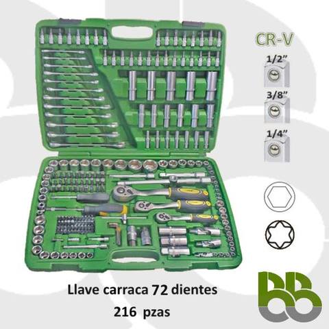 JBM ESTUCHE DE HERRAMIENTAS 39 PIEZAS HEX PERFIL BAJO 52418
