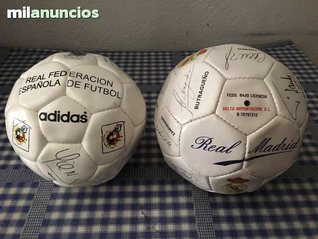 Milanuncios - Balón firmado Real Madrid