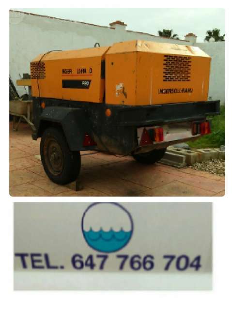Maquina de proyectar hormigon