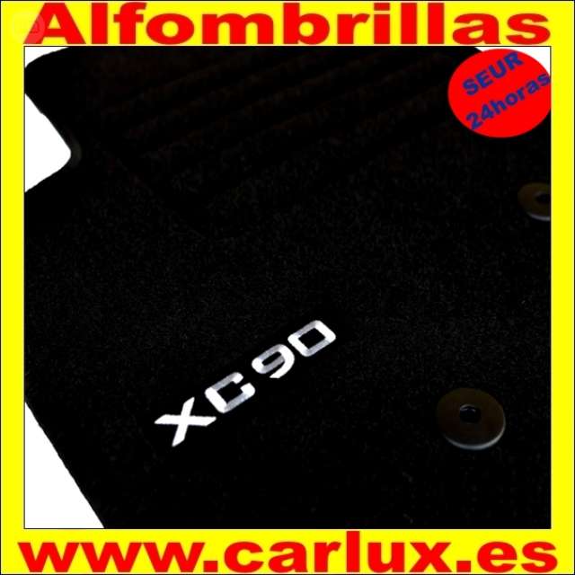 a Medida Logo 2002-2015 Alfombrillas Volvo XC90 7 plazas Rey Alfombrillas/®