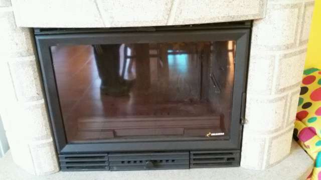 MIL ANUNCIOS.COM - Cassette insertable+chimenea de piedra