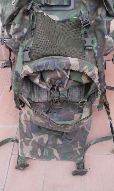 mochila militar española