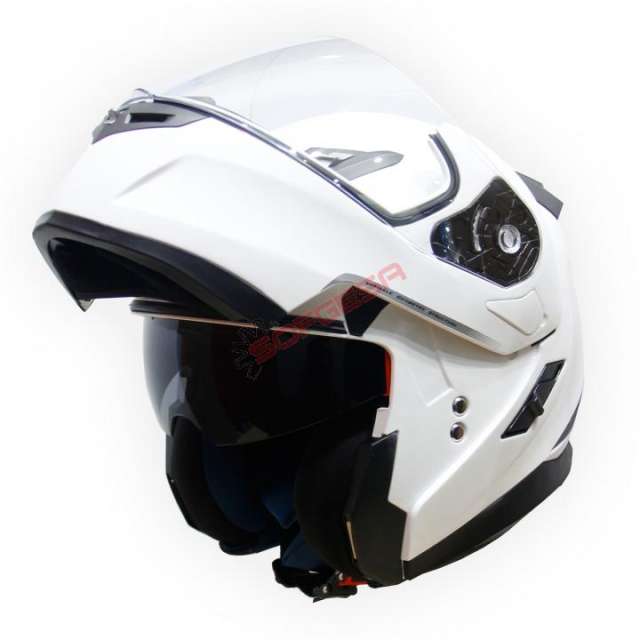 Shox Casco para moto (con visera elevable) Shox Casco para moto (con visera elevable)