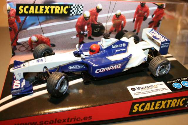 scalextric williams f1